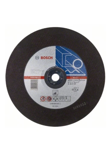 Bosch STD doorslijpschijf recht Expert for Metal A 36 R, 355 x 25,40 x 2,8 mm 2608600543