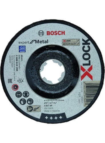 Bosch XLK afbraamschijf Metal 125 x 6 x 22.23 mm 2608619259