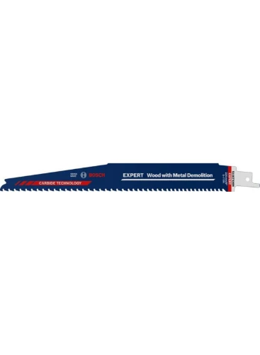 Bosch S recipro zaagblad S1167XHM Wood with Metal Demolition 2608900398