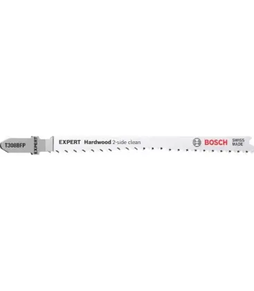 Bosch 2608900547 Bosch T decoupeer zaagblad T308BFP Hardwood 2x clean side - prijs per set van 3 stuks