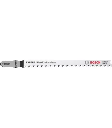 Bosch 2608900557 Bosch T decoupeer zaagblad T308BP Wood 2x clean side - prijs per set van 3 stuks