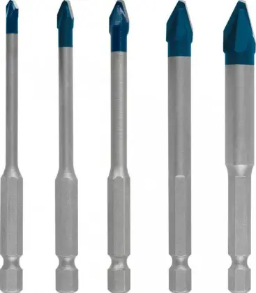 Bosch 2608900597 Bosch HEX-9 5-delige set HardCeramic tegelboren 4 - 10 mm - prijs per set