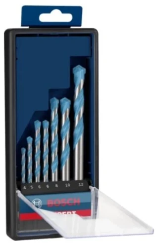 Bosch CYL-9 7 delige set MultiConstruction boren 4 - 12 mm - prijs per set 2608900647