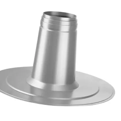 Bosch Dakdoorvoerplaat Bosch Ø125mm geschikt voor platdak wit 7738112620