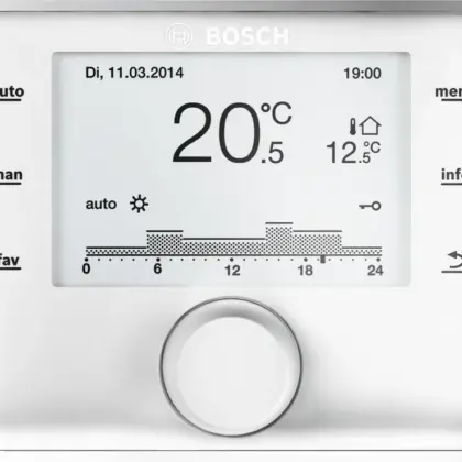 Bosch Ruimteklokthermostaat Bosch klasse III CR400 7738114081