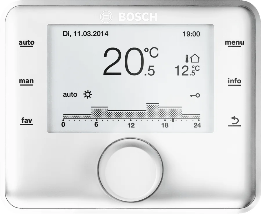 Bosch Ruimteklokthermostaat Bosch klasse III CR400 7738114081