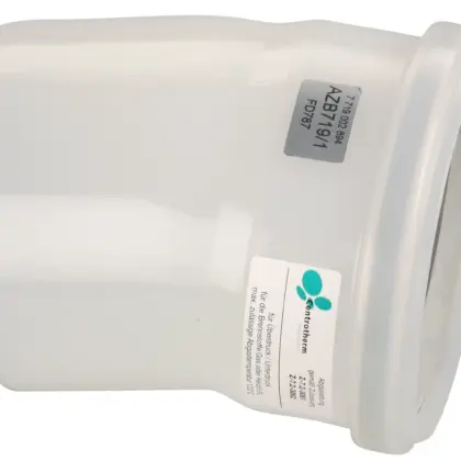 Bosch Enkelwandige rookgasbocht Bosch 15° 125mm/125mm kunststof met lipring AZB 719/1 7719002894