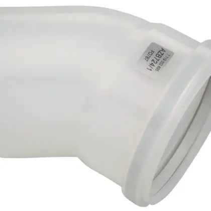 Bosch Enkelwandige rookgasbocht Bosch 30° 125mm/125mm kunststof met lipring AZB 724/1 7719002895