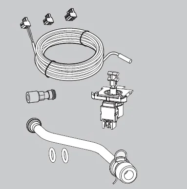Bosch Set sanitair warm water Bosch 7731600085