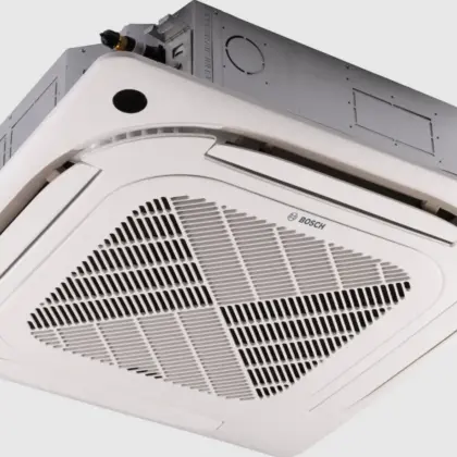 Bosch Airco splitsysteem binnenunit Bosch CL5000iU koelen en verwarmen cassette (4-zijdig) 5.28kW R-32 5.42kW 4CC 53 E 7733701879