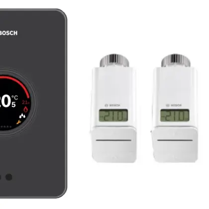 Bosch Ruimteklokthermostaat Bosch weekklok klasse VI modulerend CT 200 7736701394