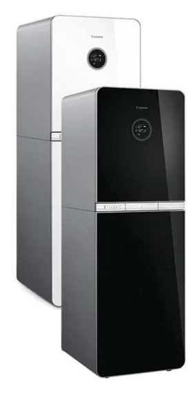 Bosch Gesloten condensatievloercombiketel Bosch CerapurModul 9000i GC9000iWM 30/100 S cv 31 kW ww 30 kW met boiler 100 liter wit