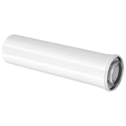 Bosch Concentrische rookgasbuis Bosch 60/100mm L2000mm wit 7738112500
