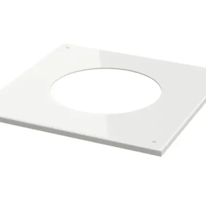 Bosch Rechthoekige afdekplaat wit d125 bosch 7738112595