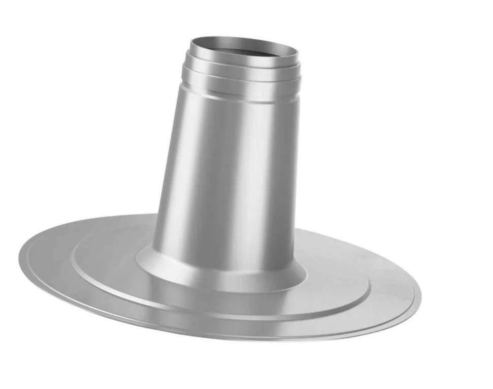 Bosch Dakdoorvoerplaat Bosch Ø125mm geschikt voor platdak wit rond 7738112620