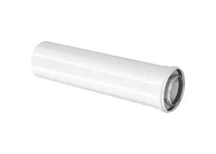 Bosch Concentrische rookgasbuis Bosch 110/160mm L1000mm wit 7738113100