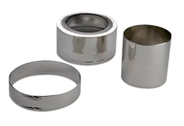 Bosch Mondingsafsluiting (inox/pp) met klemring d125/128 AZB 1358 Bosch 87090971