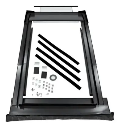 Bosch Basisset voor bevestiging in het dak 1 vert paneel FKC-2S of FKT-2S (voor pannendak) 8718530980