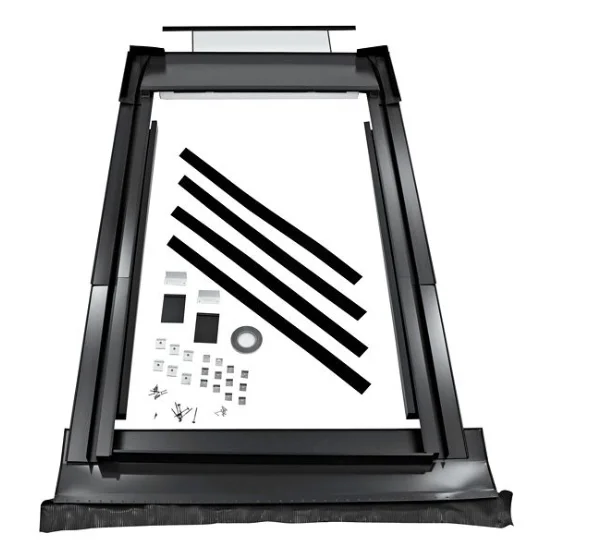 Bosch Basisset voor bevestiging in het dak 1 vert paneel FKC-2S of FKT-2S (voor pannendak) 8718530980