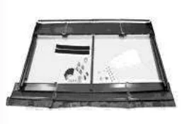 Bosch Basisset bevestiging in dak 2 verticale panelen FKT-2S (voor pannendak) 8718532910