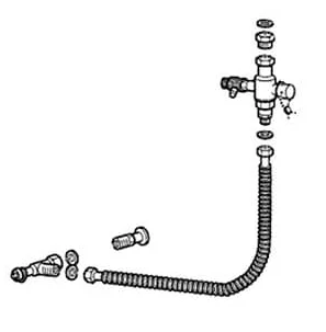Bosch AAS 2 aansluitset voor expansievat Bosch 8718584539