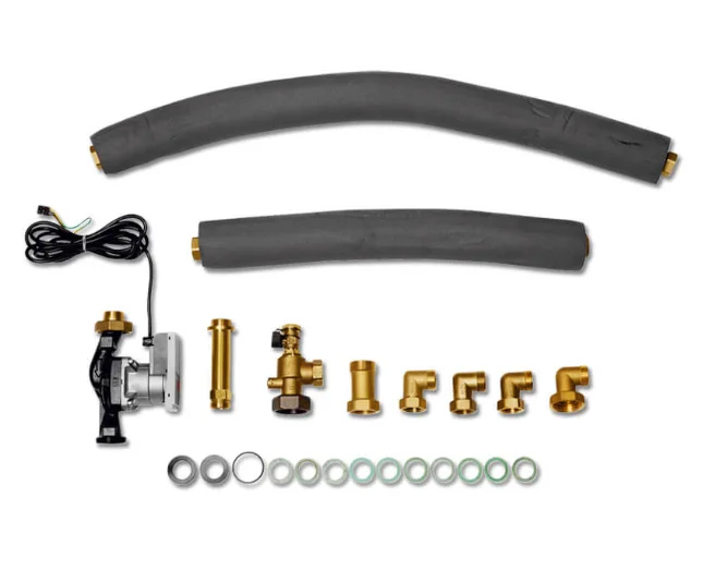 Bosch BBC 27-HE boileraansluitset met laadpomp (A) en terugslagklep Bosch 8718588480