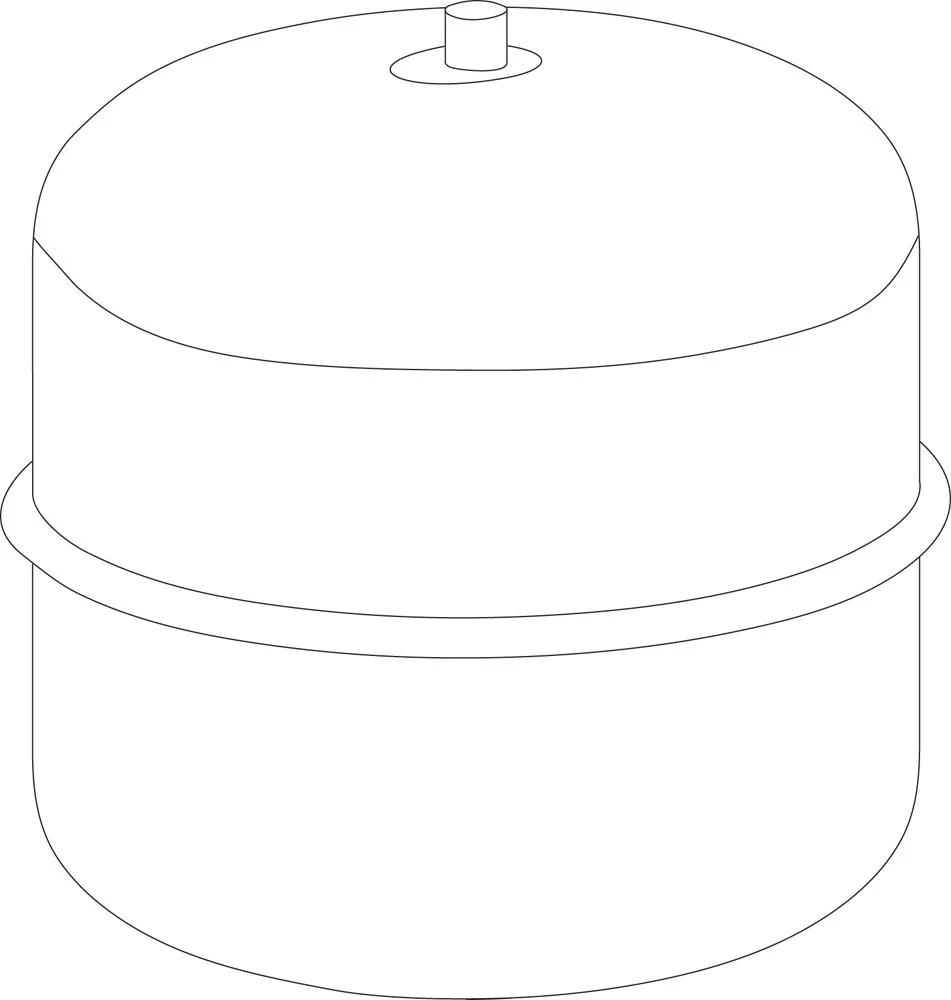 Bosch Expansievat 18 l 1,5 bar Bosch 8738800589