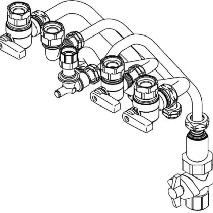 Bulex 0010031761 Bulex Acces Aanpassingsstuk Bulex naar DIN