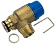 Bulex 05722900 Bulex WSS veiligheidsklep sani.10Bars(BLAUW)Iso-Fast