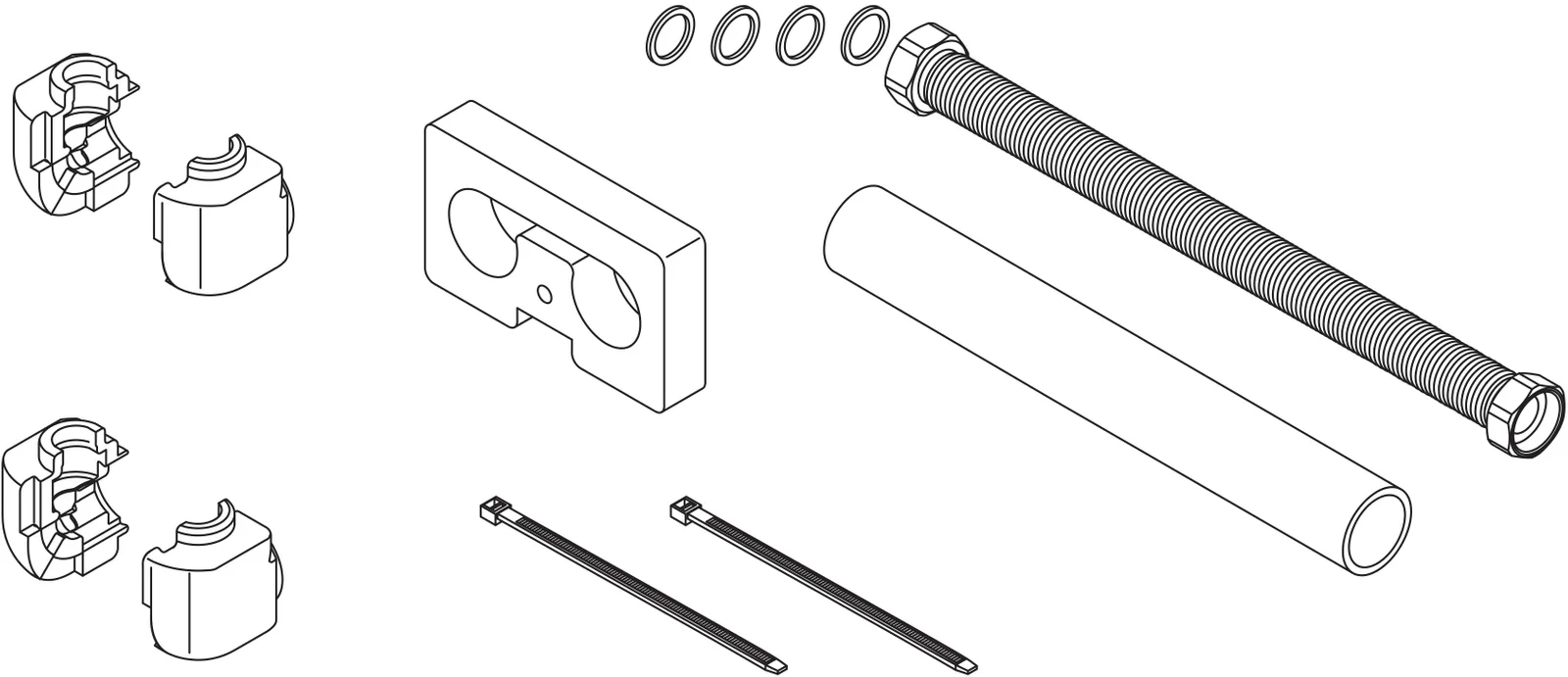 Bulex BULEX 0010027990 AANSLUITSET GeniaAir MONO LOSSE MOER Bulex 0010027990