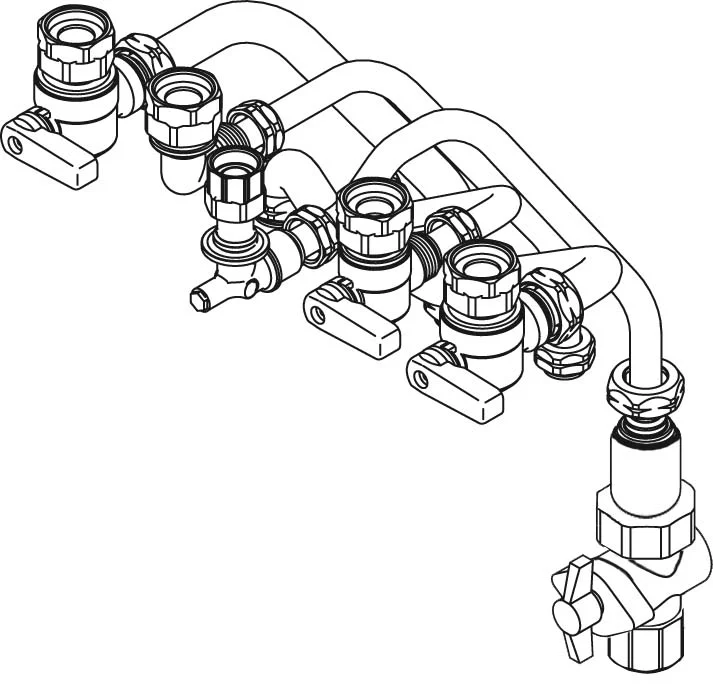 Bulex Aanpassingsstuk Bulex naar DIN Bulex (ex 0020083413) 0010031761