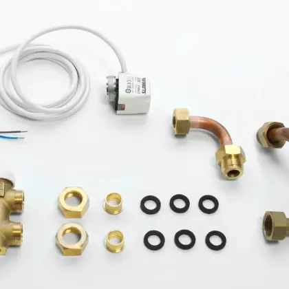 Bulex GeniaFan accessoirepak. 3-wegkr + buizen consoles verbinding linkerkant bulex 0010035089