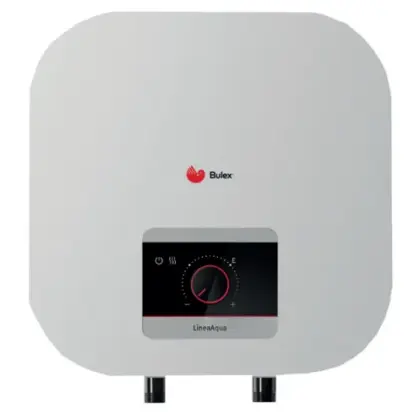 Bulex Elektrische boiler close-up / bovenbouw Bulex Linea Aqua . 15l . 2l . 220-240V plaatsing horizontaal plaatsing verticaal BEH O 15/1P 0010038916