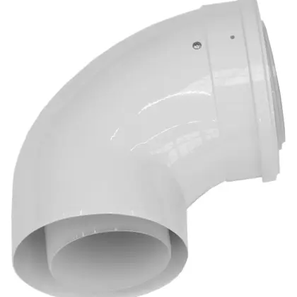 Bulex Concentrische rookgasbocht Bulex kunststof kunststof 110/160mm 0020166898