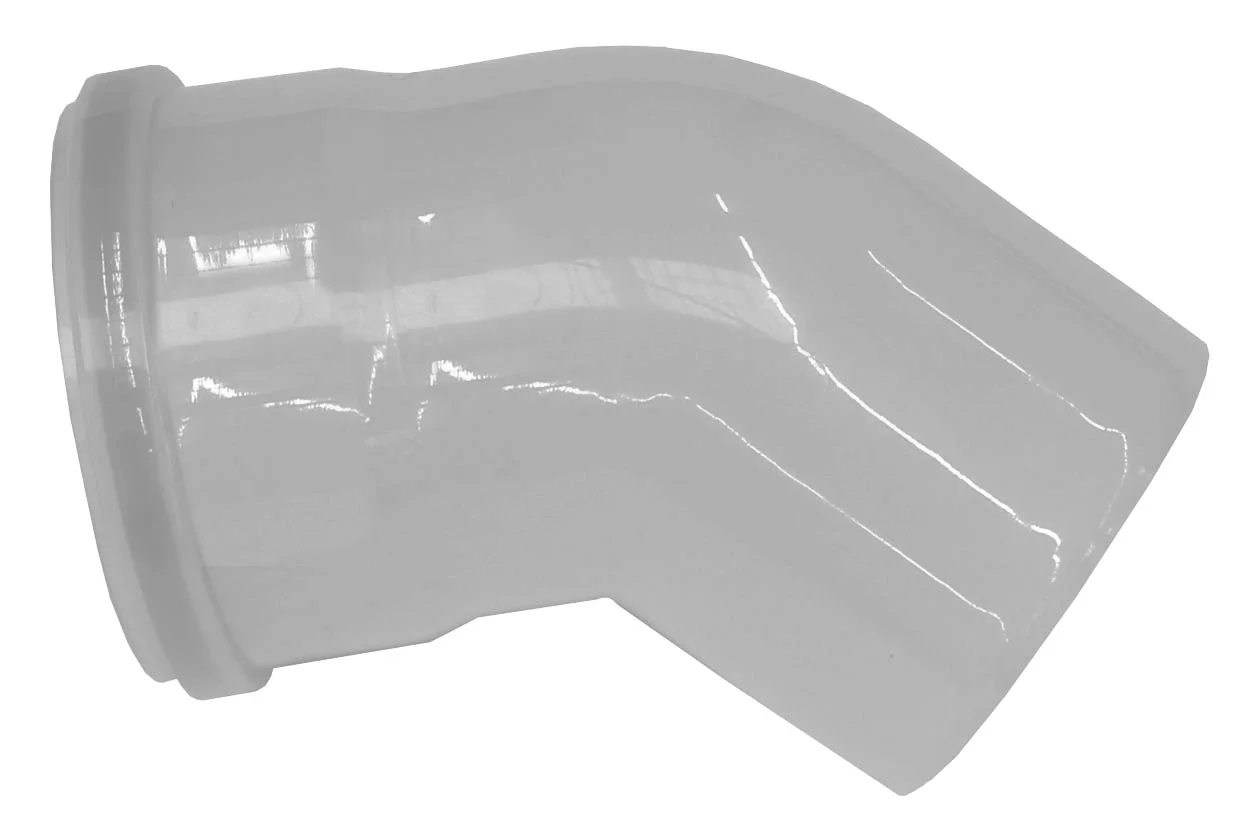 Bulex Dubbelwandig rookgasbocht Bulex 45° 110mm 0020166908