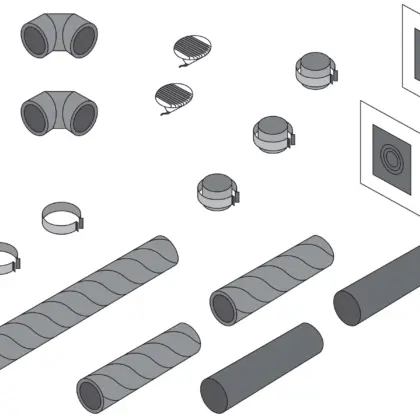 Bulex Kit luchtkanalen bulex 0020188509