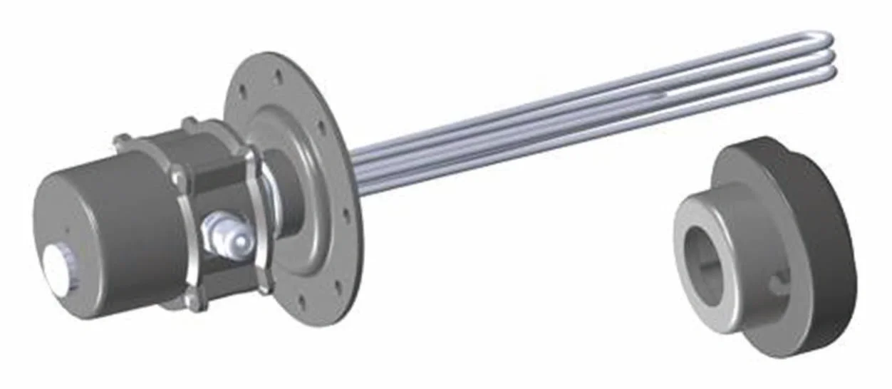 Bulex Electr. weerstand 2, 4, 6 kW 400 V 3 fasig met flens voor het reinigen bulex 0020230731