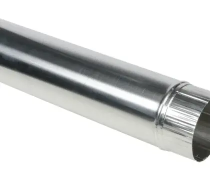 Burgerhout Alu dunwandige buis 110 mm (lengte 1000mm) - prijs per stuk 40.045.00.42