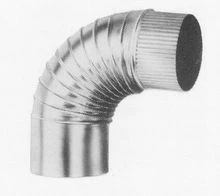 Burgerhout Alu bocht 90° MF 150 x 150 mm 40.045.01.35