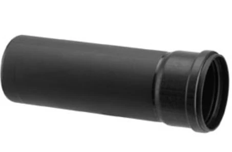 Burgerhout Twinline Air luchttoevoer buis 80 mm (lengte 250 mm) - zwart 40.045.20.00