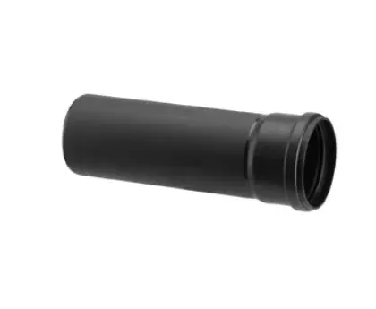 Burgerhout 40.045.20.02 Burgerhout Twinline Air luchttoevoer buis 80 mm (lengte 500 mm) - zwart