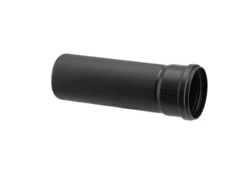 Burgerhout Twinline Air luchttoevoer buis 80 mm (lengte 500 mm) - zwart 40.045.20.02