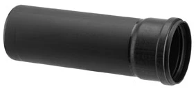 Burgerhout Twinline Air luchttoevoer buis 80 mm (lengte 2000 mm) - zwart 40.045.20.08