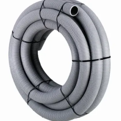 Burgerhout Flexline rookgasflexibel 80 mm (rollengte 50m) - prijs per rol - verkoop per meter 40.045.20.72