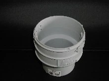 Burgerhout Flexline koppelstuk spie-flex 80 mm - onderaan 40.045.20.78