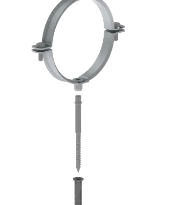 Burgerhout 40.045.22.63 Burgerhout Twinsafe muurbeugel 100 mm - wit gelakt