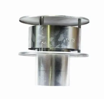 Burgerhout 40.045.23.64 Burgerhout Alu Trega / Giveg kap 130 mm