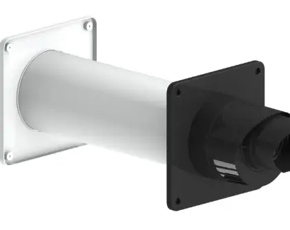 Burgerhout 41.007.63.43 Burgerhout Twinsafe PP/staal muurdoorvoer 100/150 mm