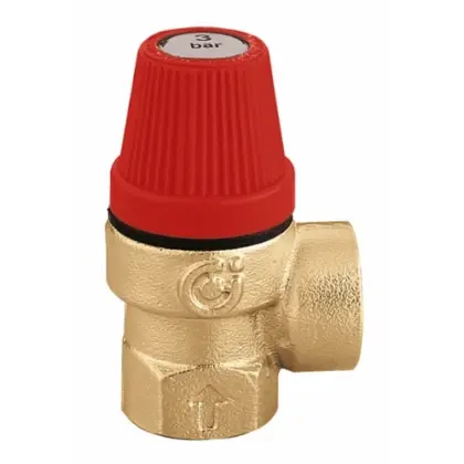 Caleffi 311530 Caleffi 311 overdrukventiel FF 3/4 x 3/4 - 3 bar