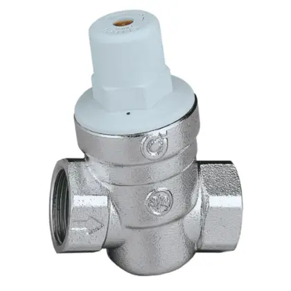 Caleffi 533051 Caleffi drukregelaar FF 3/4 x 3/4 - 1-6 bar - chroom